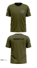 Washington County SO Maine K9 Unit Old School Cotton Feel Shirt - 15