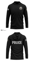 Nashville Police Department, IL Long Sleeve hooded sunshirt - 13