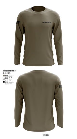 Long Sleeve Performance Shirt, Death dealers, , Teamtime, Team time, sublimation, custom sports apparel, team uniforms, spirit wear, spiritwear, sports uniforms, custom shirts, team store, custom team store, fundraiser sports, apparel fundraiser