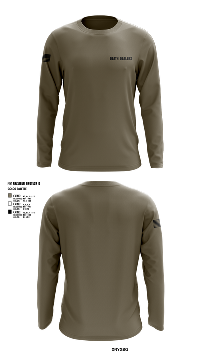 Death dealers 92646239 Long Sleeve Performance Shirt 2