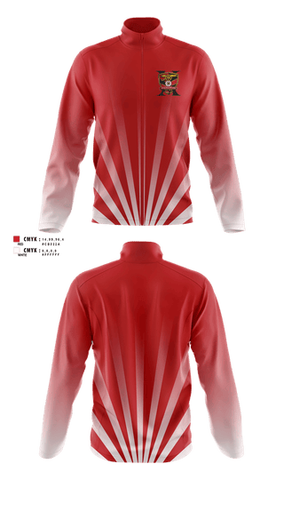 Fleece Jacket, Region 1398 Arsenal, Men's Soccer, Teamtime, Team time, sublimation, custom sports apparel, team uniforms, spirit wear, spiritwear, sports uniforms, custom shirts, team store, custom team store, fundraiser sports, apparel fundraiser