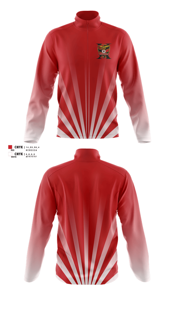 Fleece Jacket, Region 1398 Arsenal, Men's Soccer, Teamtime, Team time, sublimation, custom sports apparel, team uniforms, spirit wear, spiritwear, sports uniforms, custom shirts, team store, custom team store, fundraiser sports, apparel fundraiser