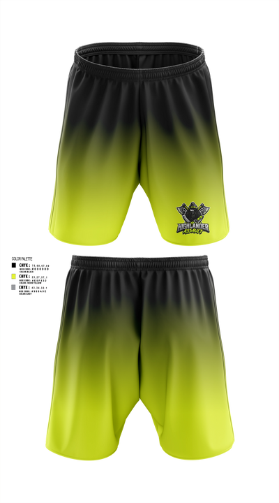 Highlander Assault Athletic Shorts With Pockets - 3