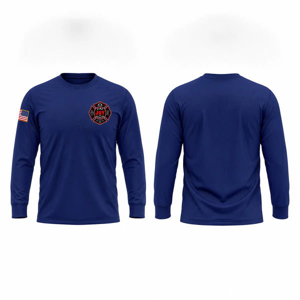 Long Sleeve Performance Shirt, Joy Fire Department, Fire Department, Teamtime, Team time, sublimation, custom sports apparel, team uniforms, spirit wear, spiritwear, sports uniforms, custom shirts, team store, custom team store, fundraiser sports, apparel fundraiser