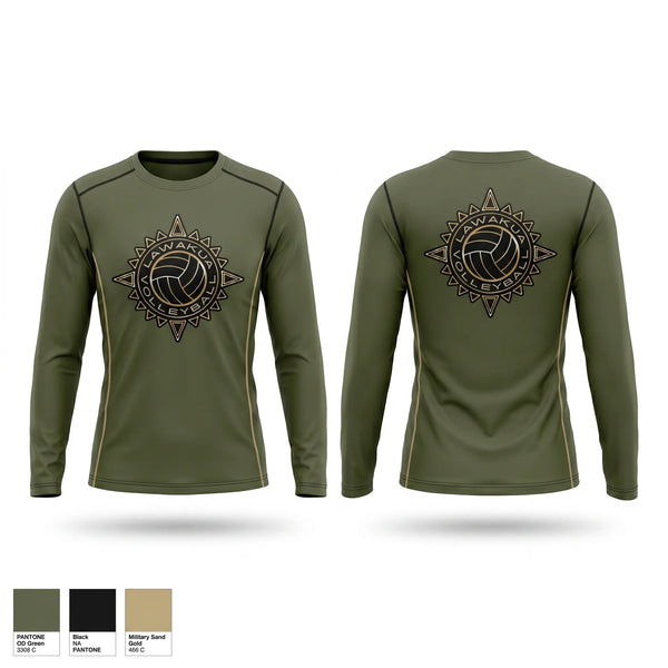 Long Sleeve Performance Shirt, LAWAKUA, Women's Volleyball, Teamtime, Team time, sublimation, custom sports apparel, team uniforms, spirit wear, spiritwear, sports uniforms, custom shirts, team store, custom team store, fundraiser sports, apparel fundraiser