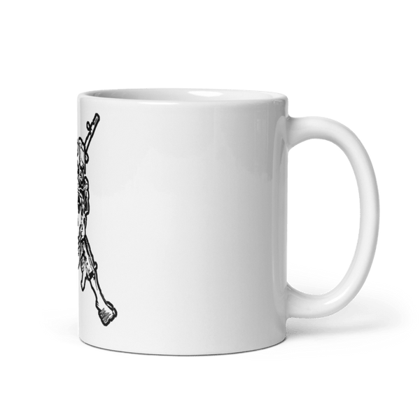 40th Military Police 36326836 White Glossy Mug - Large