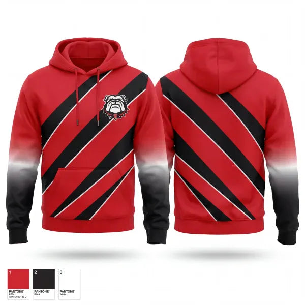 Hoodie, Bulldogs, Cheer, Teamtime, Team time, sublimation, custom sports apparel, team uniforms, spirit wear, spiritwear, sports uniforms, custom shirts, team store, custom team store, fundraiser sports, apparel fundraiser