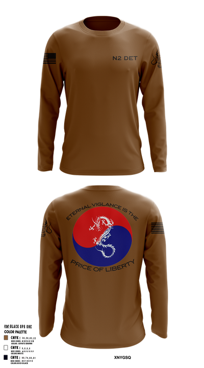 CNFK DET CHINHAE 74281710 Long Sleeve Performance Shirt 101