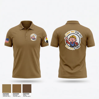 Short Sleeve Performance Polo, Bco 524 DSSB, Army, Teamtime, Team time, sublimation, custom sports apparel, team uniforms, spirit wear, spiritwear, sports uniforms, custom shirts, team store, custom team store, fundraiser sports, apparel fundraiser