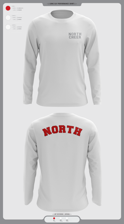 North Attleborough High School Cheer 88392583 Long Sleeve Performance Shirt 4 (1)