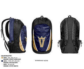 Gear Bag, Valley Kings, Baseball, Teamtime, Team time, sublimation, custom sports apparel, team uniforms, spirit wear, spiritwear, sports uniforms, custom shirts, team store, custom team store, fundraiser sports, apparel fundraiser