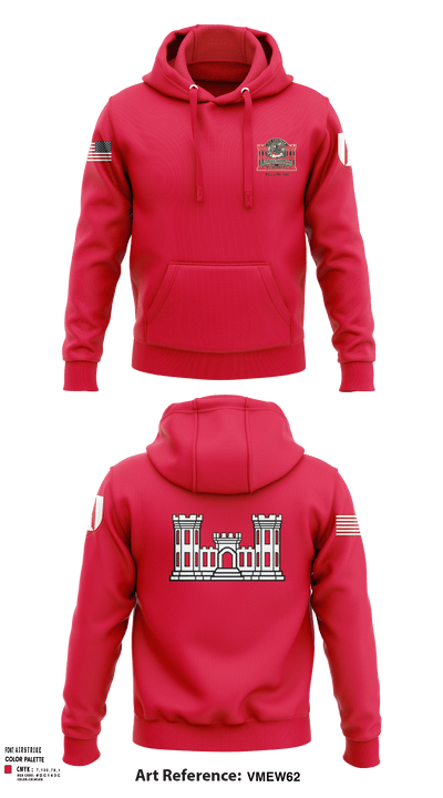 612 Engineer Detachment 46811813 Hoodie - 2