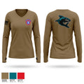 San Diego North Recruiting Company Women's Long Sleeve V-neck Shirt - 1