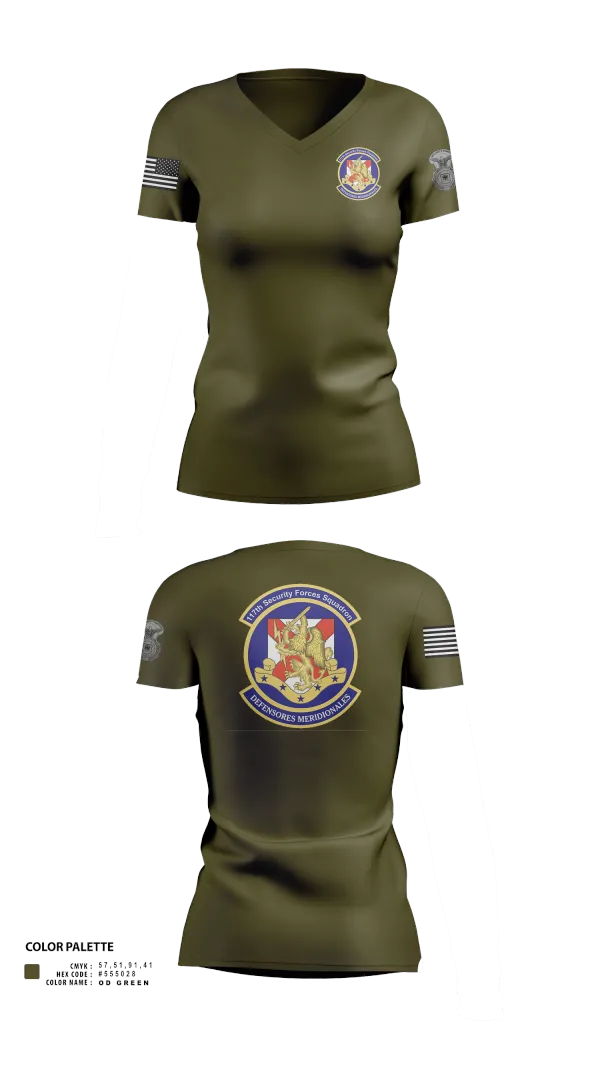 Womens Short Sleeve Vneck Shirt, , Air Force, Teamtime, Team time, sublimation, custom sports apparel, team uniforms, spirit wear, spiritwear, sports uniforms, custom shirts, team store, custom team store, fundraiser sports, apparel fundraiser