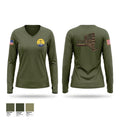 New York Recruiting and Retention 25052177 Women's Long Sleeve V-neck Shirt - 1