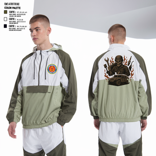 Windbreaker, 4th Combat Engineer Battalion A Co, Marines, Teamtime, Team time, sublimation, custom sports apparel, team uniforms, spirit wear, spiritwear, sports uniforms, custom shirts, team store, custom team store, fundraiser sports, apparel fundraiser
