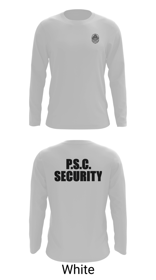 Long Sleeve Performance Shirt, Security, Police, Teamtime, Team time, sublimation, custom sports apparel, team uniforms, spirit wear, spiritwear, sports uniforms, custom shirts, team store, custom team store, fundraiser sports, apparel fundraiser