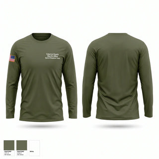 Long Sleeve Performance Shirt, Cabarrus County Sheriff's Office Special Respone Team, Police, Teamtime, Team time, sublimation, custom sports apparel, team uniforms, spirit wear, spiritwear, sports uniforms, custom shirts, team store, custom team store, fundraiser sports, apparel fundraiser
