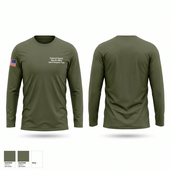 Long Sleeve Performance Shirt, Cabarrus County Sheriff's Office Special Respone Team, Police, Teamtime, Team time, sublimation, custom sports apparel, team uniforms, spirit wear, spiritwear, sports uniforms, custom shirts, team store, custom team store, fundraiser sports, apparel fundraiser