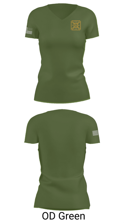 Averill Park-Sand Lake Fire Department 12874651 Women's Short Sleeve V-neck Shirt - 48