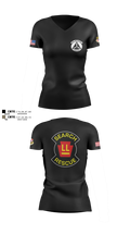 Wicomico Composite Squadron 95432076 Women's Short Sleeve V-neck Shirt - 1