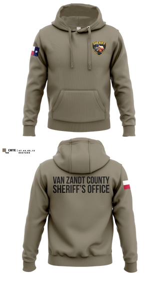 Hoodie, Van Zandt county sheriff’s office, Police, Teamtime, Team time, sublimation, custom sports apparel, team uniforms, spirit wear, spiritwear, sports uniforms, custom shirts, team store, custom team store, fundraiser sports, apparel fundraiser