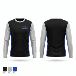 Long Sleeve Performance Shirt, SWMS cheerleading, Cheer, Teamtime, Team time, sublimation, custom sports apparel, team uniforms, spirit wear, spiritwear, sports uniforms, custom shirts, team store, custom team store, fundraiser sports, apparel fundraiser