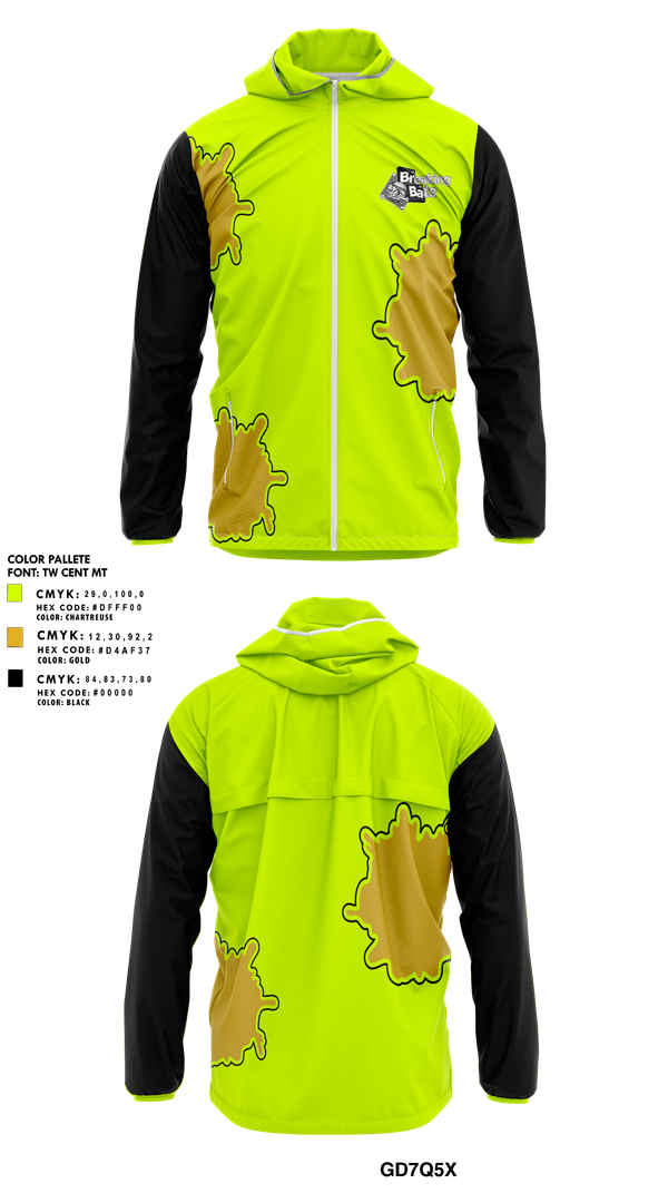 Windbreaker, Breaking Bats, Softball, Teamtime, Team time, sublimation, custom sports apparel, team uniforms, spirit wear, spiritwear, sports uniforms, custom shirts, team store, custom team store, fundraiser sports, apparel fundraiser
