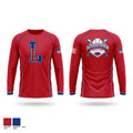 Lakewood Youth Baseball Association Long Sleeve Performance Shirt 2