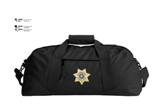 Duffle Bag, Huntingdon County Sheriff’s Office, Police, Teamtime, Team time, sublimation, custom sports apparel, team uniforms, spirit wear, spiritwear, sports uniforms, custom shirts, team store, custom team store, fundraiser sports, apparel fundraiser