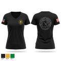 1st SFG(A) Women's Short Sleeve V-neck Shirt - 1