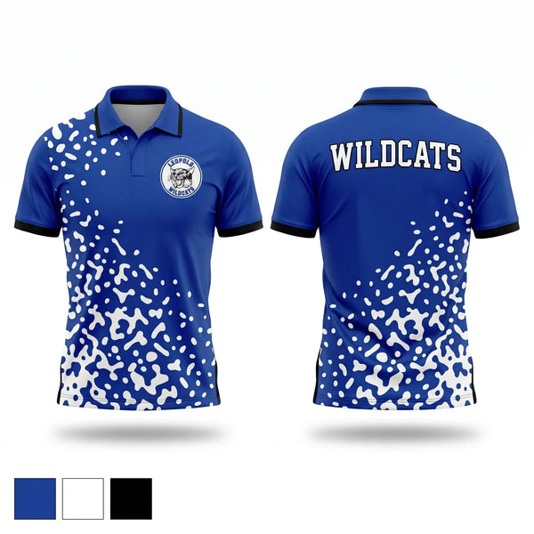 Short Sleeve Performance Polo, Leopold, Cross Country, Teamtime, Team time, sublimation, custom sports apparel, team uniforms, spirit wear, spiritwear, sports uniforms, custom shirts, team store, custom team store, fundraiser sports, apparel fundraiser