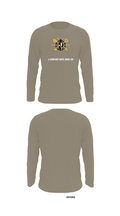 A Company 68th DSSB 4ID 10544228 Long Sleeve Performance Shirt 72