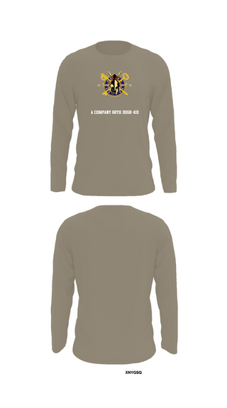 Long Sleeve Performance Shirt, A Company 68th DSSB 4ID, , Teamtime, Team time, sublimation, custom sports apparel, team uniforms, spirit wear, spiritwear, sports uniforms, custom shirts, team store, custom team store, fundraiser sports, apparel fundraiser