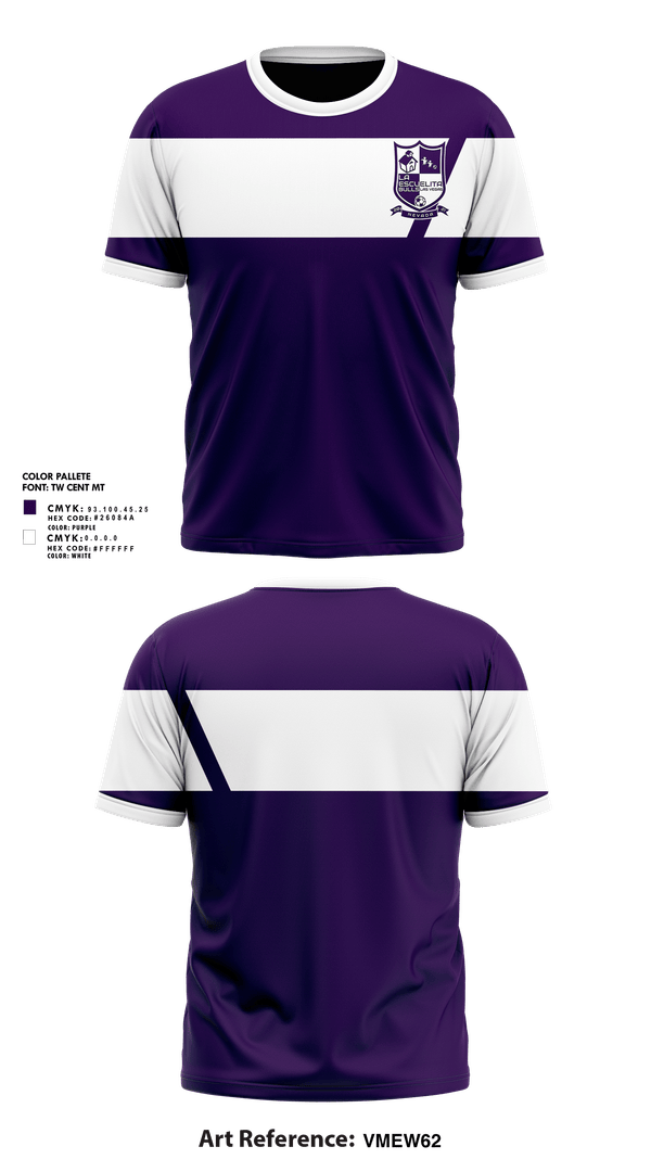 La Escuelita Henderson FC 66326521 Short Sleeve Performance Shirt - 1 (1)