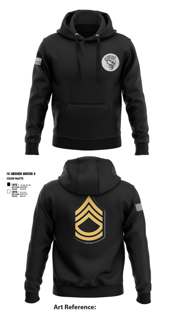 Hoodie, 2225th MRBC, , Teamtime, Team time, sublimation, custom sports apparel, team uniforms, spirit wear, spiritwear, sports uniforms, custom shirts, team store, custom team store, fundraiser sports, apparel fundraiser