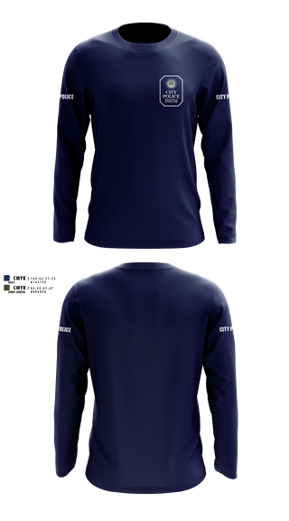 Long Sleeve Performance Shirt, Rockville City Police, Police, Teamtime, Team time, sublimation, custom sports apparel, team uniforms, spirit wear, spiritwear, sports uniforms, custom shirts, team store, custom team store, fundraiser sports, apparel fundraiser