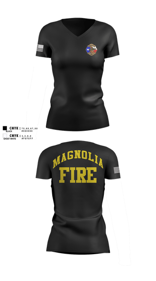 Womens Short Sleeve Vneck Shirt, 189, Fire Department, Teamtime, Team time, sublimation, custom sports apparel, team uniforms, spirit wear, spiritwear, sports uniforms, custom shirts, team store, custom team store, fundraiser sports, apparel fundraiser