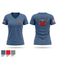 Union AFJROTC 30383256 Women's Short Sleeve V-neck Shirt - 1