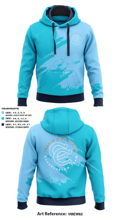 Carson High School 66878686 Hoodie - 1