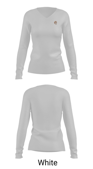 Womens Long Sleeve Vneck Shirt, Honey Grove, Softball, Teamtime, Team time, sublimation, custom sports apparel, team uniforms, spirit wear, spiritwear, sports uniforms, custom shirts, team store, custom team store, fundraiser sports, apparel fundraiser