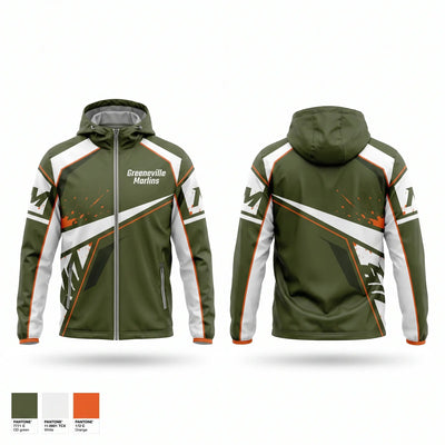 Greeneville Marlins Windbreaker - 1