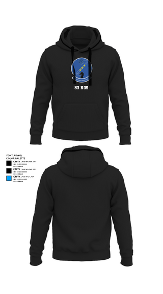 Hoodie, 83 NOS, Air Force, Teamtime, Team time, sublimation, custom sports apparel, team uniforms, spirit wear, spiritwear, sports uniforms, custom shirts, team store, custom team store, fundraiser sports, apparel fundraiser