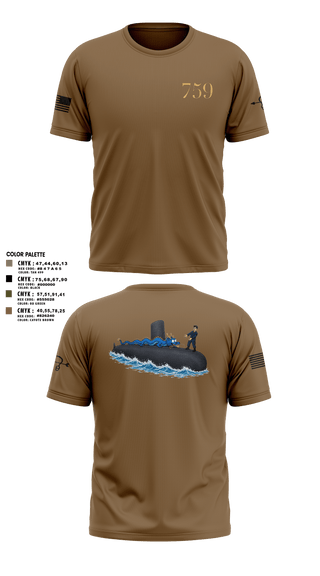 Short Sleeve Performance Shirt, USS Jefferson City, Navy, Teamtime, Team time, sublimation, custom sports apparel, team uniforms, spirit wear, spiritwear, sports uniforms, custom shirts, team store, custom team store, fundraiser sports, apparel fundraiser