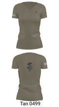 1/23 Scout Sniper Platoon 55389928 Women's Short Sleeve V-neck Shirt - 68