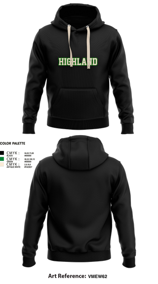 Hoodie, Highland, Wrestling, Teamtime, Team time, sublimation, custom sports apparel, team uniforms, spirit wear, spiritwear, sports uniforms, custom shirts, team store, custom team store, fundraiser sports, apparel fundraiser
