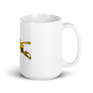 Charlie Company 120th INF 49997555 White Glossy Mug - Large