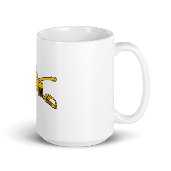 Charlie Company 120th INF 49997555 White Glossy Mug - Medium