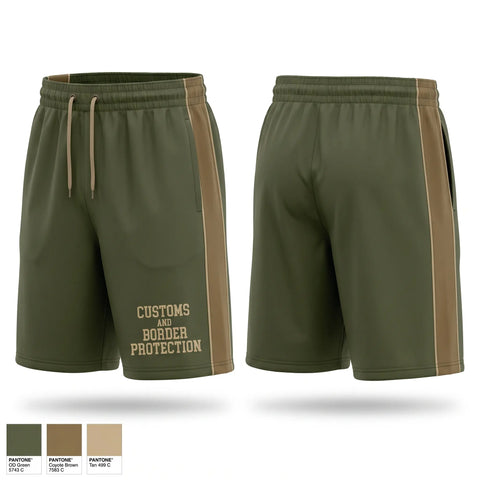 Athletic Shorts With Pockets, Customs and Border Protection, Police, Teamtime, Team time, sublimation, custom sports apparel, team uniforms, spirit wear, spiritwear, sports uniforms, custom shirts, team store, custom team store, fundraiser sports, apparel fundraiser