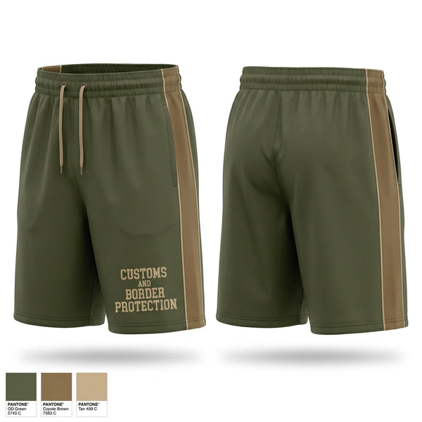 Athletic Shorts With Pockets, Customs and Border Protection, Police, Teamtime, Team time, sublimation, custom sports apparel, team uniforms, spirit wear, spiritwear, sports uniforms, custom shirts, team store, custom team store, fundraiser sports, apparel fundraiser